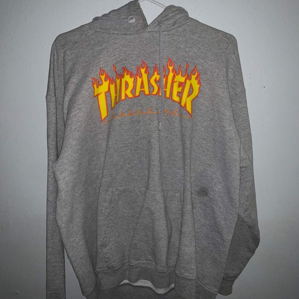 Thrasher Flame logo Hoodie
